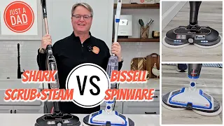 Shark Scrub+Steam Blaster vs Bissell SpinWave COMPARISON