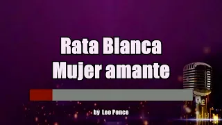 KARAOKE Rata Blanca - Mujer amante (Pista Instrumental Real Original) HD 1080p