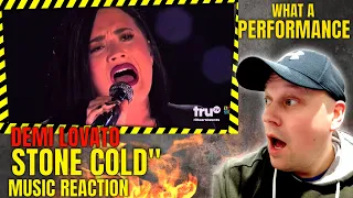 Demi Lovato Ft. Brad Paisley  " STONE COLD " ( FROM THE IHEART AWARDS ) [ Reaction ] | UK REACTOR |