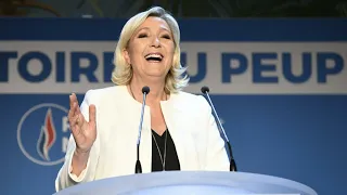 French far right shows renewed strength in blow for Macron