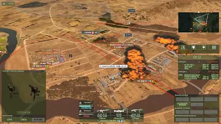 Wargame RD Молниеносное сокрушение при кровопролитной переправе!!!