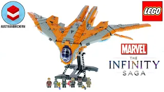LEGO Marvel 76193 The Guardians Ship - Lego Speed Build Review