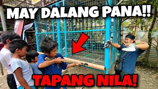 SINUGOD AKO NG 4 NA BATA MAY DALA-DALANG PANA!!! (NADAGIT KO KASE KALAPATI NILA)