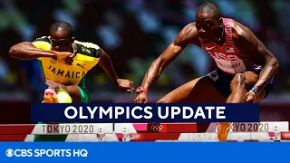 2020 Olympics: USA falls short of Gold in Men's 110 hurdles after massive upset | CBS Sports HQ