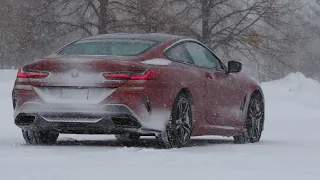 BMW M850i vs Northern Ontario Winter