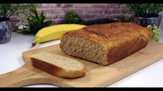 Low Carb Bananenbrot  | Ohne Mehl & ohne Zucker