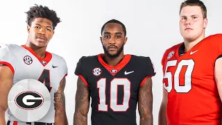 Georgia Block Numbers Uniforms 2022