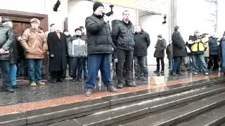 Путин, остановитесь! - русский на майдане в Чернигове