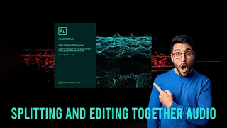 Splitting and Editing Together Audio | Adobe Audition CC Tutorial |By- Jaahid khan