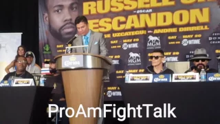 Gary Antonio And Gary Antuanne Russell Press Conference Remarks!