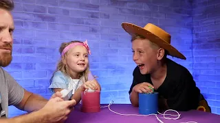 Little Flash and Ava Play Toy Story 4 Movie Trivia! KidCity