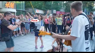 Русские, грузины и украинцы вместе поют РУССКИЕ песни.  Провокаторам это не понравилось.