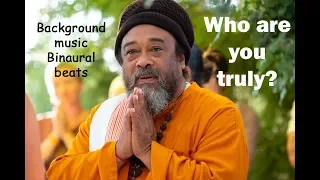 Beautiful Mooji guided meditation - Who are you truly? - Binaural Beats with Background Music
