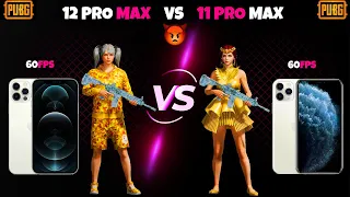 iPhone 13 Pro Max 90fps Vs iPhone 11 Pro Max 60fps PUBG COMPARISON || TDM M416 ONLY | Who Will Win?