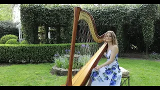 Riwabon - Welsh - Celtic Harp Music played on a Concert Grand Harp