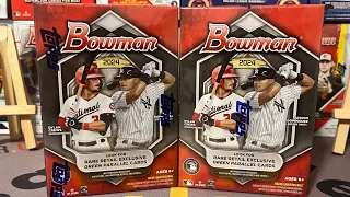 2024 Bowman Baseball Blaster Boxes! Release Day🎉. Auto and #Gold in same box🔥🔥