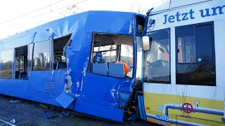 14 Verletzte bei Bahnunfall in Kassel 28.02.2022