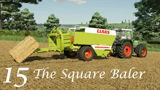 The Square Baler - E15 - Survival Roleplay FS22 - Farming Simulator Roleplay