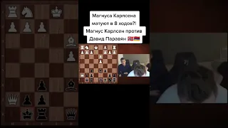 Чемпиона мира матуют в 8 ходов?!