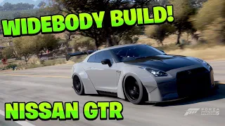 Nissan r35 GTR WIDEBODY 1000+ HORSEPOWER Tune/Build in Forza Horizon 5!