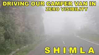 EP 303/ We crossed SHIMLA in BAD WEATHER Driving our CAMPER VAN | Himachal in Motorhome / VAN LIFE