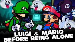 FNF | Luigi & Mario - Before Alone | Alone V2 - Mario's Madness V2 | Mods/Gameplay/Cover |