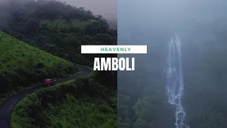 कोकणची "चेरापुंजी" |Monsoon Vlog|Amboli Hill station