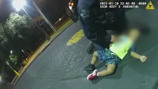 Body-worn camera footage shows DPD officer saving unresponsive toddler in McDonald's drive-thru