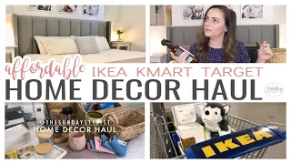 IKEA KMART & TARGET HOME DECOR HAUL & APARTMENT UPDATES  || THE SUNDAY STYLIST