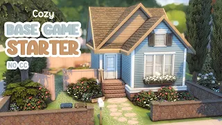 Base Game Starter 🌿 Sims 4 Speed Build