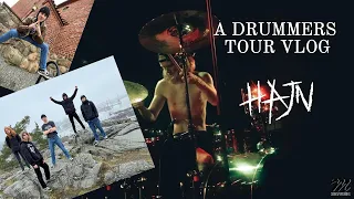 HAJN | A DRUMMERS TOUR VLOG - Malmø(SE), Gothenburg(SE), Aarhus(DK), Flensburg(DE)