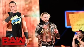 Enzo Amore recaps the "luckiest day" in Lana's life: Raw, Nov. 28, 2016