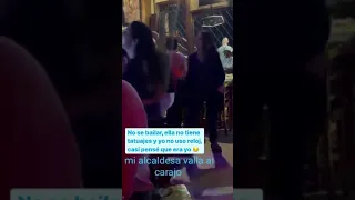 FILTRAN VIDEO DE CINTHYA VITERI EN UNA DISCOTECA