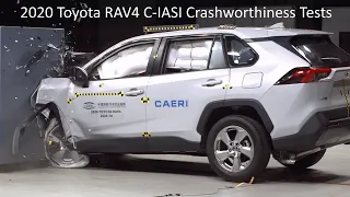 2019-2022 Toyota RAV4 / RAV4 Hybrid C-IASI Crashworthiness Tests (Small Overlap Crash Test + More)