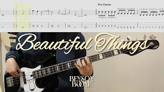 Beginners can improve their fighting power by playing│Benson Boone - Beautiful Things│BASS TAB