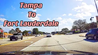 Tampa to Fort Lauderdel