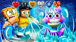 Escaping MISS ANI-TRON But You Get CUSTOM HEARTS In Roblox!
