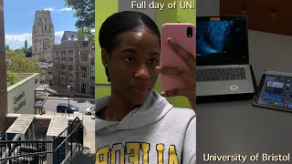 STUDENT_DIARY: Univeristy of Bristol 📽: Full day on campus