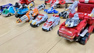 【DX Power Rangers Operation Overdrive #3】🚒🚓🚑持ち上げるだけ⁉︎ ボウケンジャーのサイレンビルダーで遊んでみた