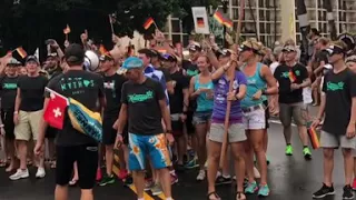 2017 - Ironman HAWAII - Parade of Nations GERMANY