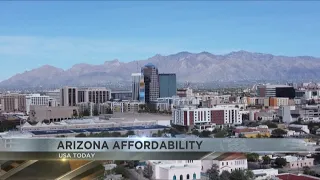 Arizona cost of living less than national average