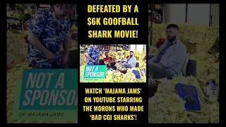 The Meg DEFEATED by Bad CGI Sharks! 😏🦈🤘🏻#sharks #sharkweek #movies #comedy #shorts #MaJaMaJams