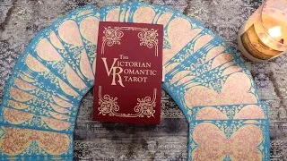 IT'S SO SHINY!! 🤩🤩 The Victorian Romantic Tarot, Fourth Edition by Baba Studios