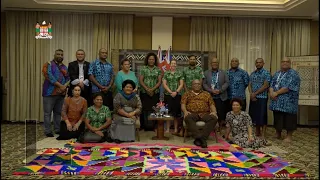 Fiji's President has arrived in Bali to participate in the 10th World Water Forum