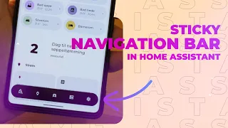 Sticky Bottom Navigation in Home Assistant