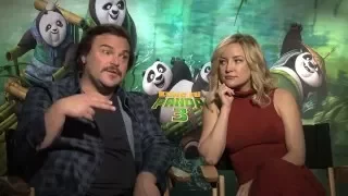 KUNG FU PANDA 3 Interview: Jack Black, Kate Hudson and Dustin Hoffman