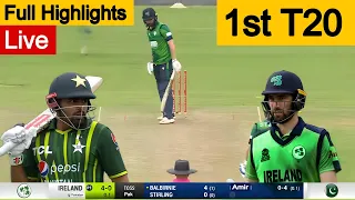 Pakistan Vs Ireland 1st T20 Match Full Highlights 2024 PAK vs IRE 1st T20 Highlights Today