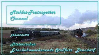 ☆☆☆ Historisches Eisenbahnwochenende Staßfurt - Benndorf ☆☆☆