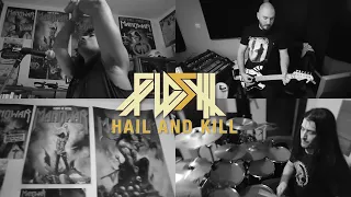 FLESH - Hail And Kill (MANOWAR studio COVER)