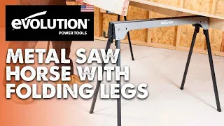 🇺🇸 Metal Saw Horse with Folding Legs | Twin Pack